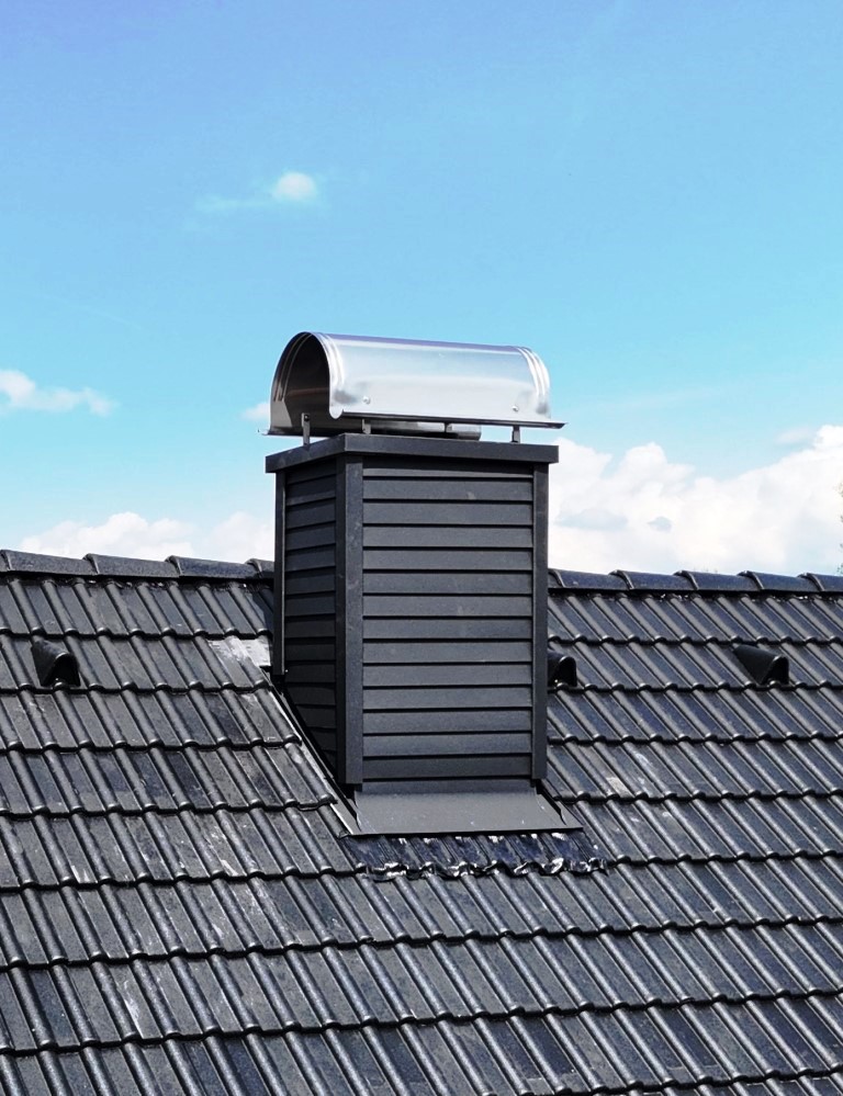 Oplechovanie komina HOK BKD Pz LPL RAL 9005 MAT
